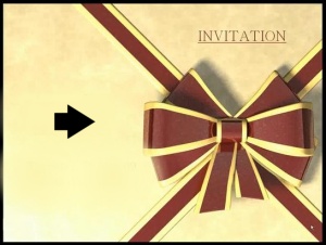 
  Use an animated gif here.
  Perhaps a ribbon on a package slowly
  untying or a flower slowly opening
  or clouds slowly opening to the sun.
  Eventually this will link to video.